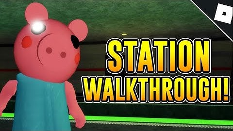 Piggy - Chapter 2 - Station Map ESCAPE! + Ending | Roblox