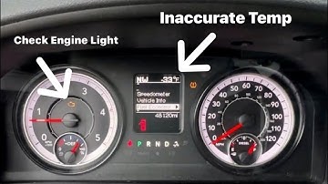 How To Fix Inaccurate Outside Temp Readings On A 2018 Ram 2500