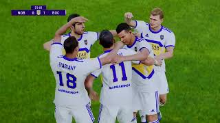 E Football PES 2021 season update Ps4 Gameplay master league Boca Juniors / Colombia