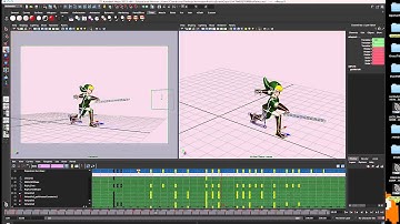 Part 4 of 10, Character Animation Process Demo; Timing with Steps