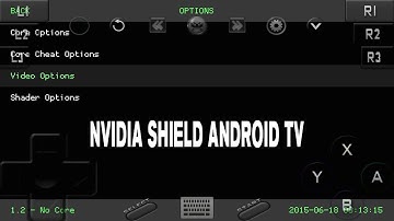 RetroArch Emulator Settings / Configuration on NVIDIA SHIELD Android TV [1080p]