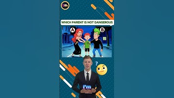Which parents is not dengerous #riddleenthusiasts #trending #riddleswithanswers #riddles