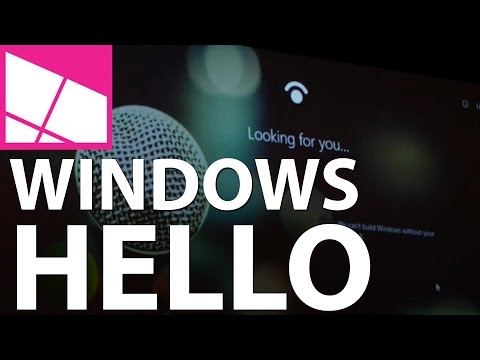 Unlocking Windows 10 with Windows Hello at Build 2015