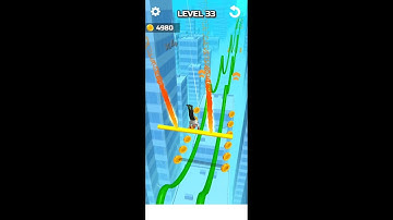 Stunt Rails Level 33 #shorts
