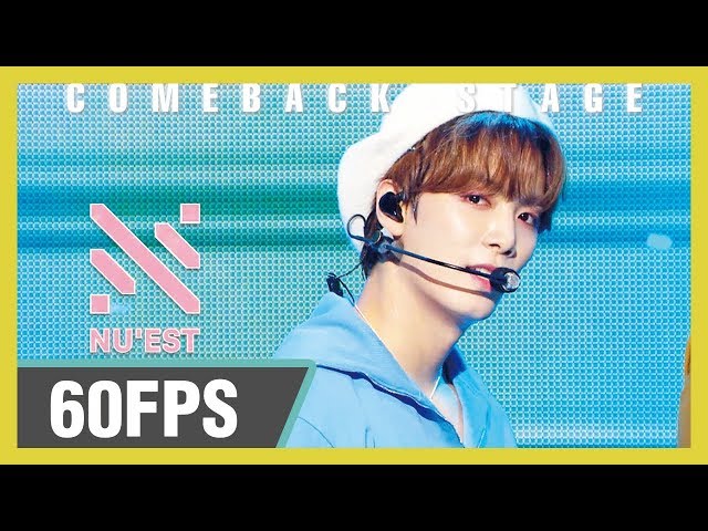 60FPS 1080P | NU'EST (뉴이스트) - LOVE ME  Show! Music Core 20191026 class=
