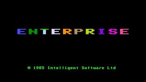 Boot sequence of Enterprise 128