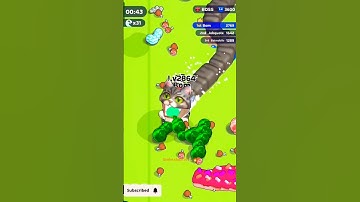 Snake Clash io: VIP Snake Gameplay 🐍🔥#games #gaming #youtube #gameplay #bomthegamer #shorts