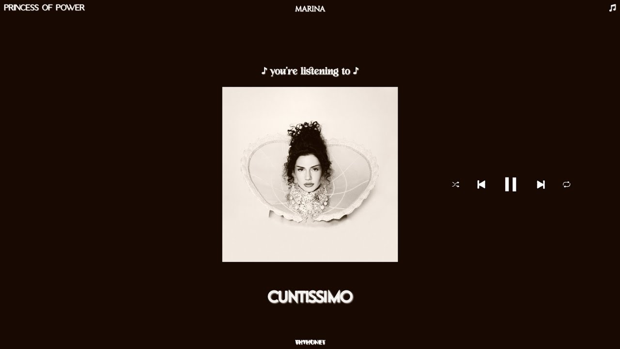 marina - cuntissimo (slowed + reverb)