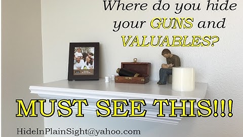 Hide In Plain Sight Conceal Firearms and Valuables