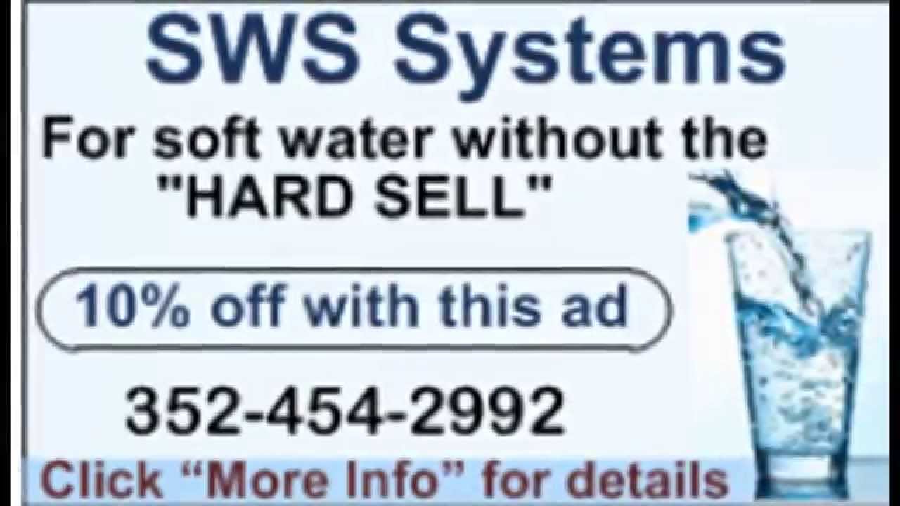OCALA WATER SOFTENER REPAIR BY SWS SYSTEMS OF OCALA FL YouTube