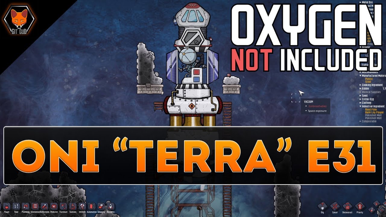 LIFTOFF! TO INFINITY! AND BEYOND! (OXYGEN NOT INCLUDED "Terra" Episode 31!)