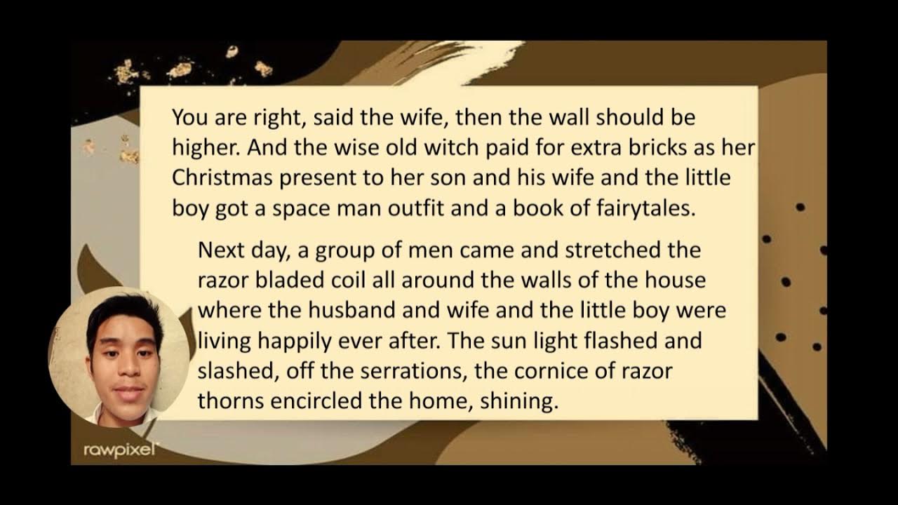 "Once upon a time" by Nadine Gordimer YouTube