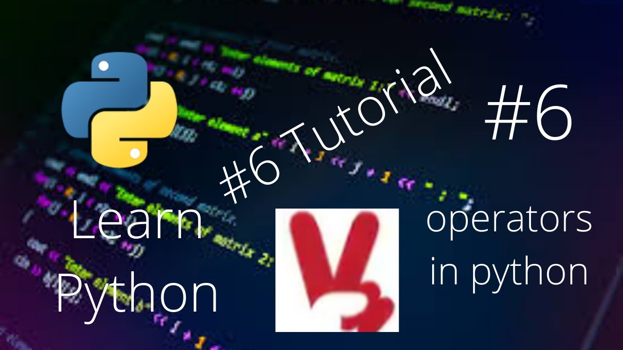 Python Programming #6. Operator In Python - YouTube
