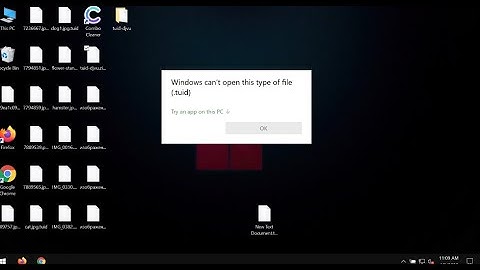 Tuid ransomware [.tuid file virus] removal.
