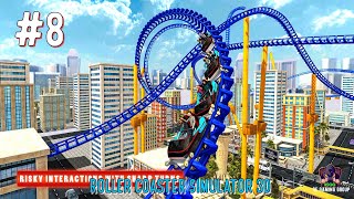 Roller Coaster Simulator 3D Gameplay Level - 8 screenshot 4