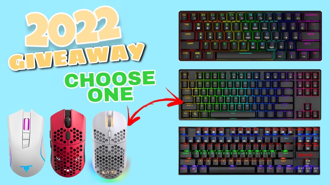 New Years 2022 Gaming Keyboard and Mouse Giveaway (CLOSED)