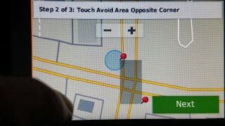 How to set an Avoid Area on a Garmin nuvi DriveSmart