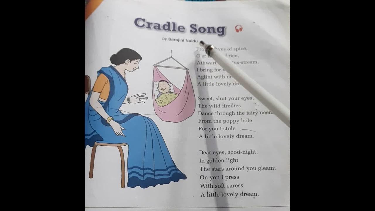 Cradle Song by Sarojini Naidu YouTube