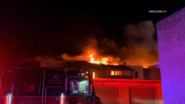 16 Apartment Units Involved in 4th Alarm Fire in Rialto