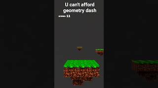 U can't afford geometry dash #Manan editz 2934