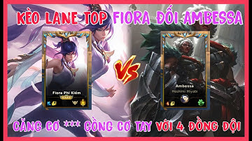 HƯỚNG DẪN CHƠI FIORA CĂNG TAY RANK TỐI CAO SIÊU CHI TIẾT | TỐC CHIẾN |