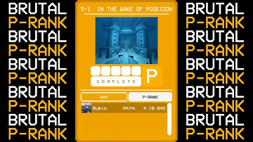 ULTRAKILL: 5-1 IN THE WAKE OF POSEIDON || Brutal P-rank