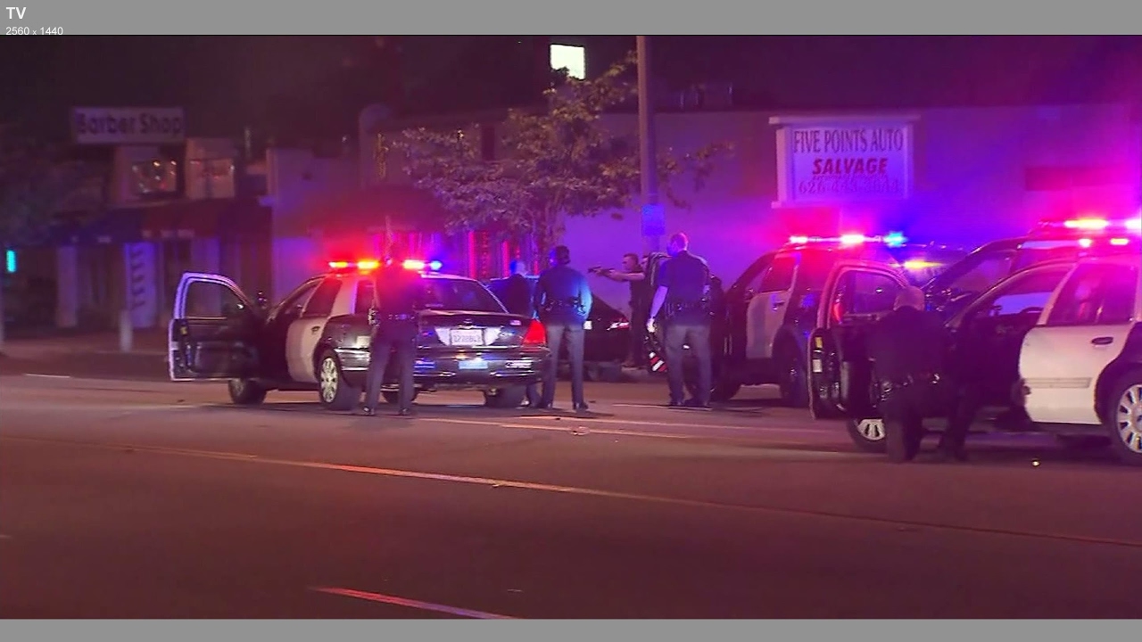 LAPD car мигалки