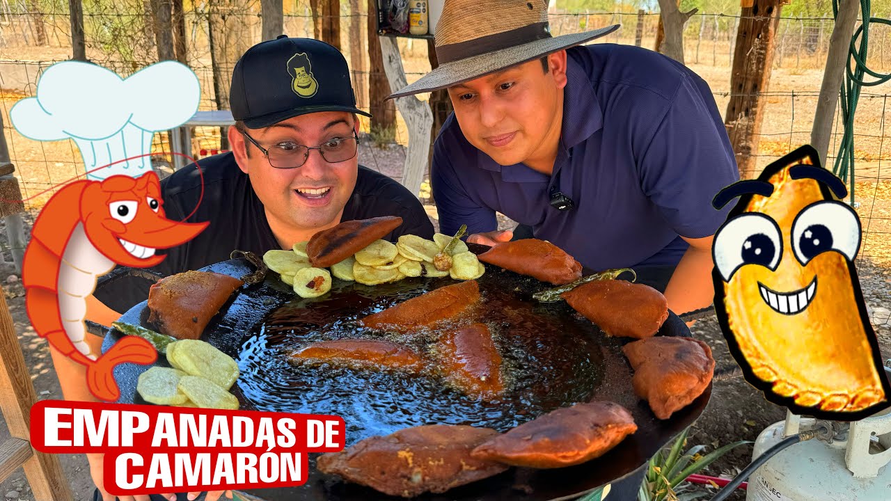 Las legendarias Empanadas de Camaron | Que Delicia Maleno