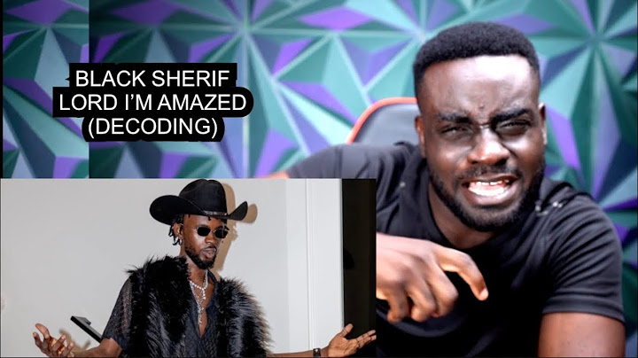 Black Sherif drops his first song of the year on his birthday day - Lord I’m Amazed | Decoding)