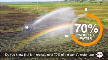 How LoRaWAN works on a farm.