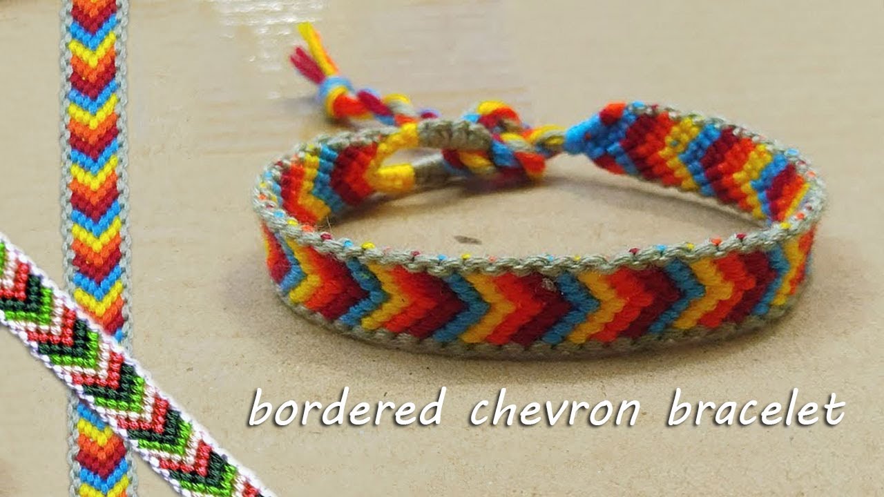 Mexican Bracelet Tutorial‼️ (I don't really know how to explain things, how to make chevron bracelet