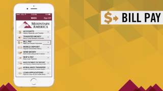 Mobile App - Bill Pay | Mountain America Credit Union screenshot 3