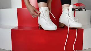 How To Lace Edea Skates With 4 Hooks