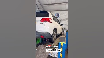 Peugeot dpf Fluid change/ top up #garage #tepair #cars #tools #mechanic #diy