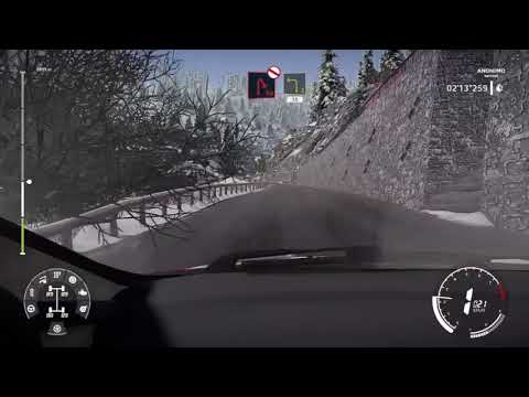 WRC9 Rallye de Monte-Carlo avec la Toyota WRC