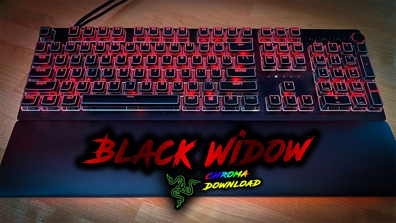 Black Razer Chroma Profile | Razer Synapse 3 design - YouTube