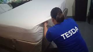 HOUSEKEEPING: BED MAKING (PART 1) | TESDA NCII