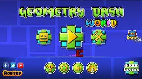 Geometry Dash World Walkthrough Gameplay Part 1 - Payload Complete