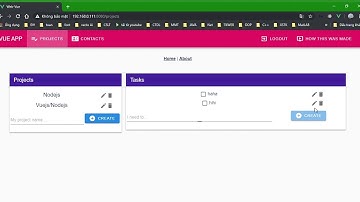 Full Stack Tutorial using Vue.js & AdonisJs