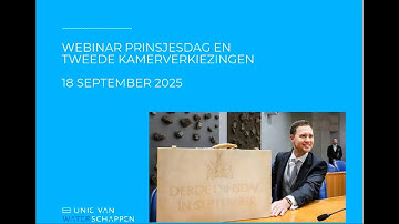 Webinar uitkomsten Prinsjesdag 2025