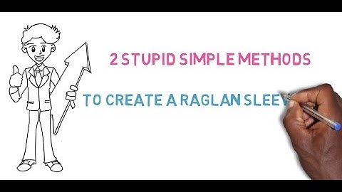 Raglan Sleeve Tutorial: 2 Stupid Easy Methods to Create a Raglan Sleeve Pattern