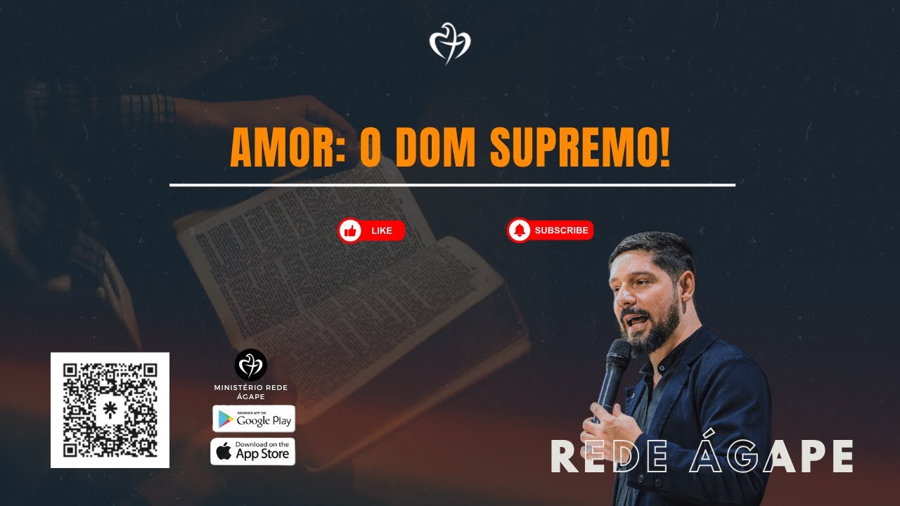AMOR: O DOM SUPREMO! | 27/07/2025 | MINISTÉRIO REDE ÁGAPE | PR. ZECA