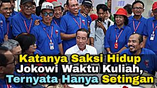 Download Lagu Katanya Saksi Hidup Jokowi Waktu Kuliah, Ternyata Hanya Setingan MP3