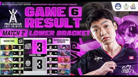 ROV Pro League 2021 Winter Championship BAC vs BRU Game6