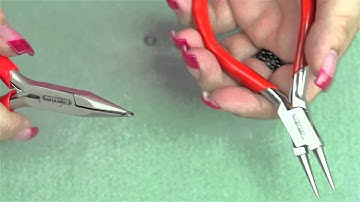 Using Chain Nose Jewelry Pliers