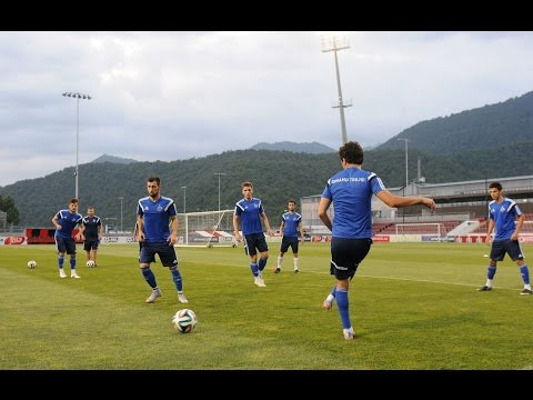 გაბალა - დინამო | მატჩისწინა ვარჯიში