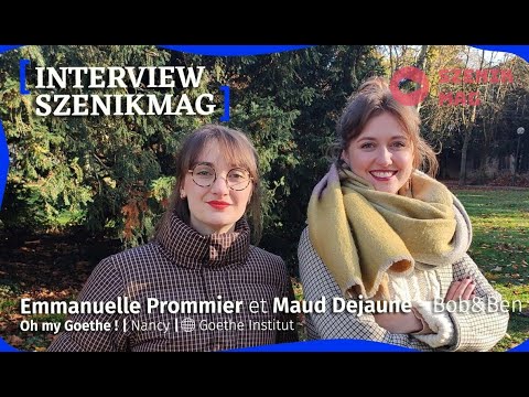 Oh My Goethe : Le Dixhuit, un projet d'Emmanuelle Prommier et de Maud Dejaune (Bob & Ben) I szenik