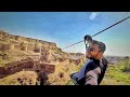 India's Longest & Fastest Zipline | Extreme Adventure Sport in India #GoProAdventure