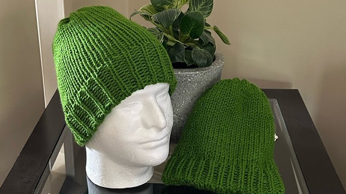 Sentro Knitting Machine Reversible Hat - Easy Instructions, AB Crafty