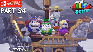 Super Mario Odyssey Gameplay Part 34 Snow Kingdom - The Snowy Mountain Barrier - Nintendo Switch